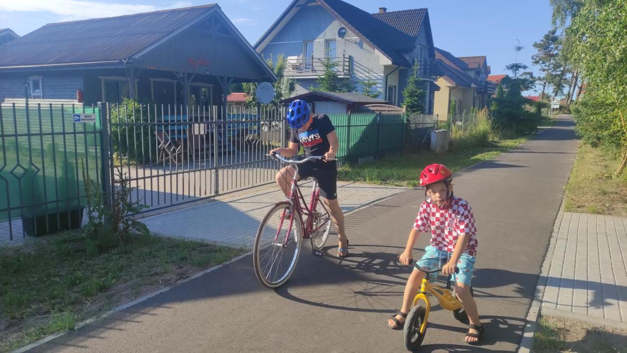 Na Fali Domki Letniskowe Zarnowska Buitenkant foto